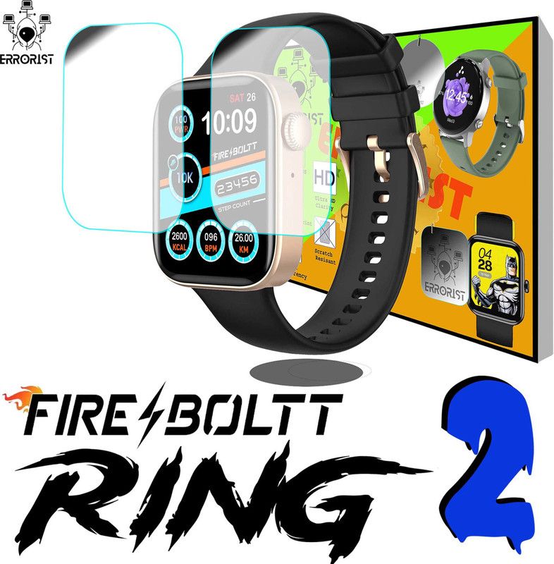 ERRORIST Screen Guard for FIRE BOLTT RING 2  (Pack of 2)