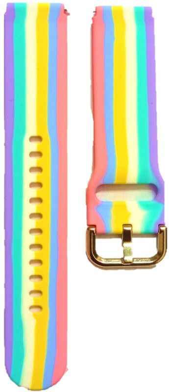 TECHWIND THD19SN3153CY 19MM Watch Strap for BOAT STORM, NOISE COLORFIT PULSE/ PRO 2 Smart Watch Strap  (Mullti Color)