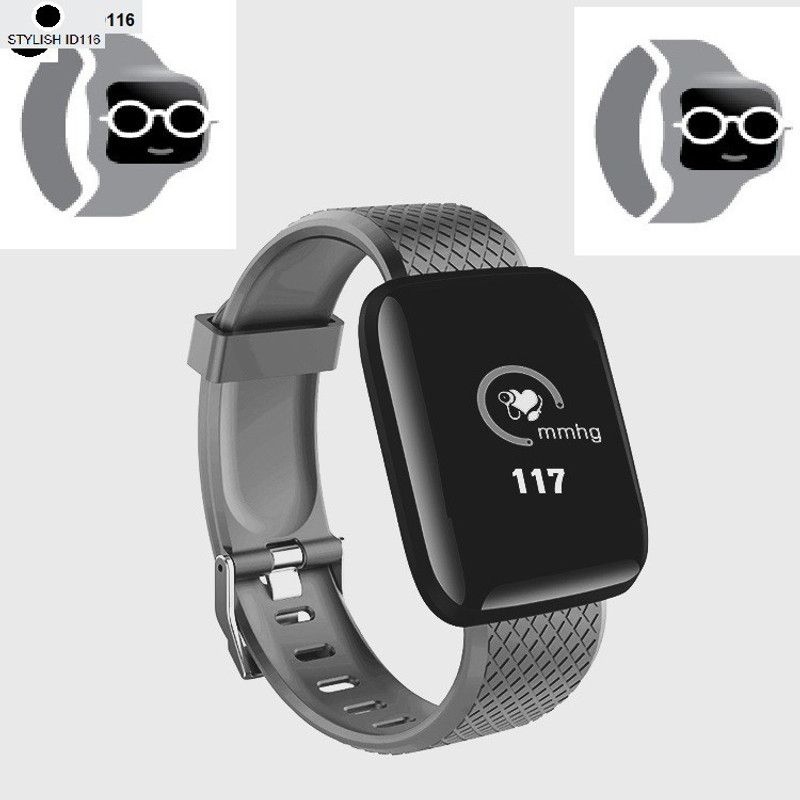 ACTARIAT A997 ID116_LATEST FITNESS TRACKER ACTIVITY TRACKER SMART WATCH (PACK OF 1) Smartwatch  (Black Strap, Free)