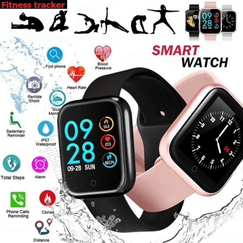Jocoto S532 (D20) MAX ACTIVITY TRACKER STEP COUNT SMART WATCH BLACK(PACK OF 1) Smartwatch  (Black Strap, free)