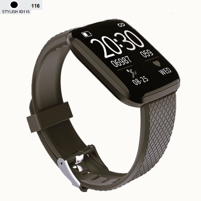 ACTARIAT A2162 ID116_PRO HEART RATE MULTI SPORTS SMART WATCH (PACK OF 1) Smartwatch  (Black Strap, Free)