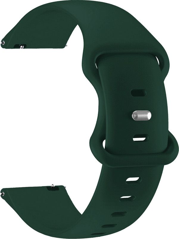 ACM Watch Strap Clip for Deeprio Revv Smartwatch Belt Band Dark Green Smart Watch Strap  (Green)