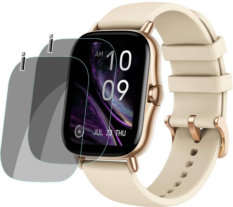 XAZE Screen Guard for Amazfit GTS 2 Smartwatch  (Pack of 2)