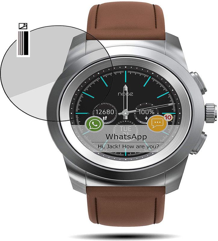 EZGER Screen Guard for Smartwatch NoiseFit Fusion Hybrid  (Pack of 1)
