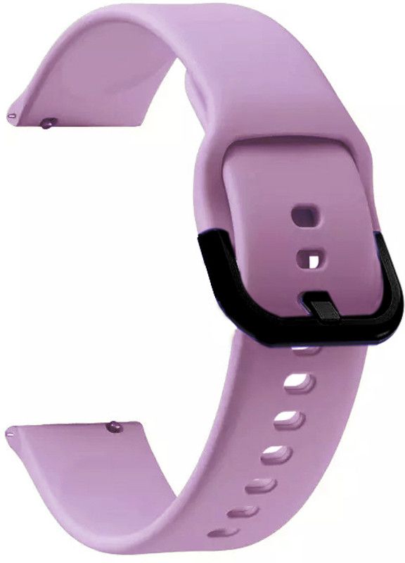 Melfo Black Clip Strap Compatible with Fire Boltt Ring 3 Smart Watch Strap  (White, Purple)