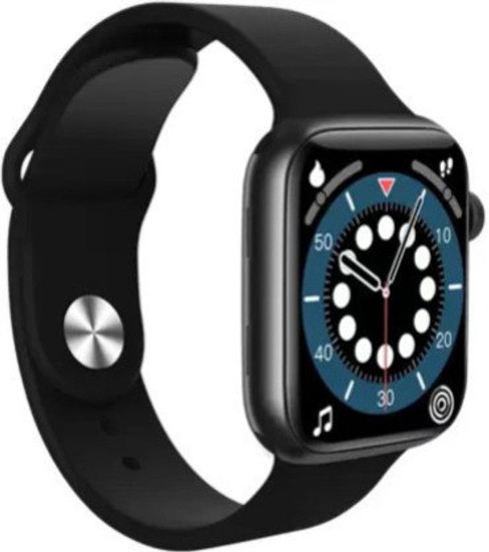 Cyxus 4G VI,VO Android & IOS Watchphone Smartwatch  (Black Strap, Free)