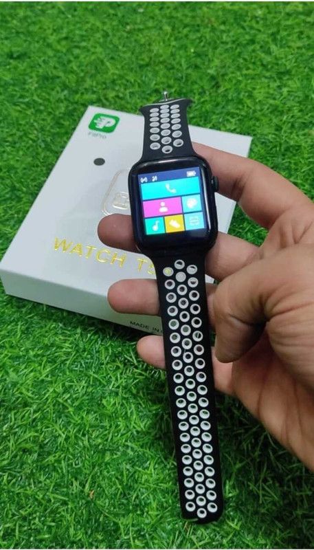 Raysx T55 Dual Belt With Android & IOS Smartwatch  (Black Strap, Free)