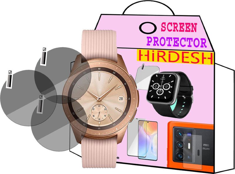 hirdesh Screen Guard for SAMSUNG GALAXY WATCH 42 MM  (Pack of 3)
