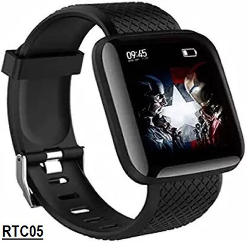 Stybits T357(ID116) Tranding Stylish Multi Activity Tracker Smart watch (Pack of 1) Smartwatch  (Black Strap, Free)