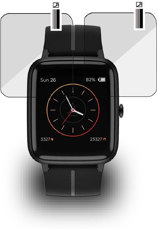 hirdesh Screen Guard for BoAt Xplorer Smartwatch  (Pack of 2)