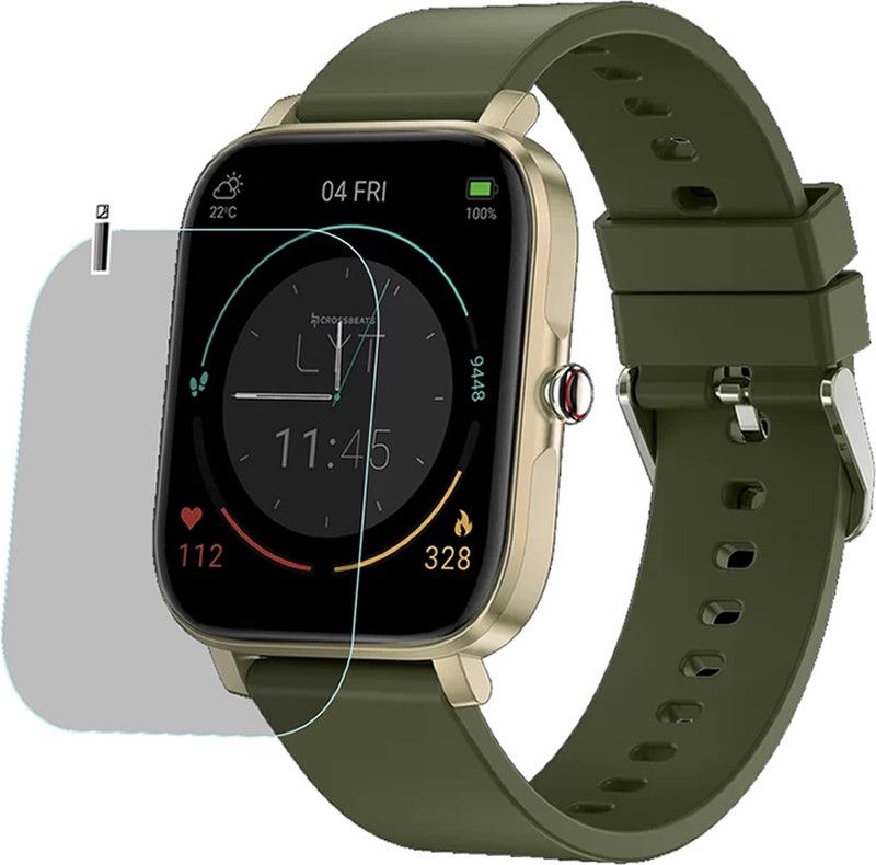 XAZE Screen Guard for Crossbeats Ignite LYT Smartwatch  (Pack of 1)