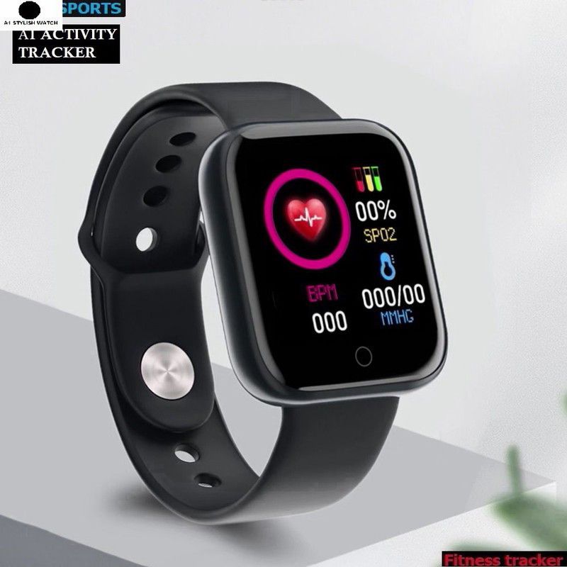 BYMAYA SHY-MA_NOV-Y68_1422 Smartwatch  (Black Strap, Free)