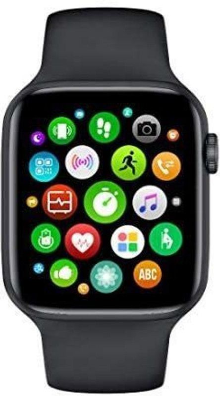 REEPUD T55 Bluetooth Notifier Smart Band Calling Smartwatch  (Black Strap, Free size)