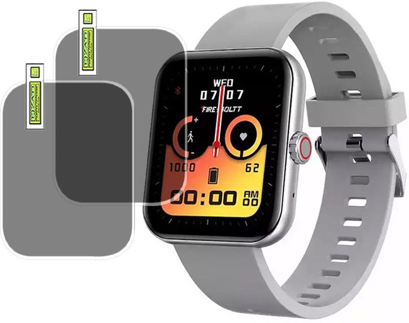 EJZATI Screen Guard for Fire Boltt AI Smartwatch  (Pack of 2)