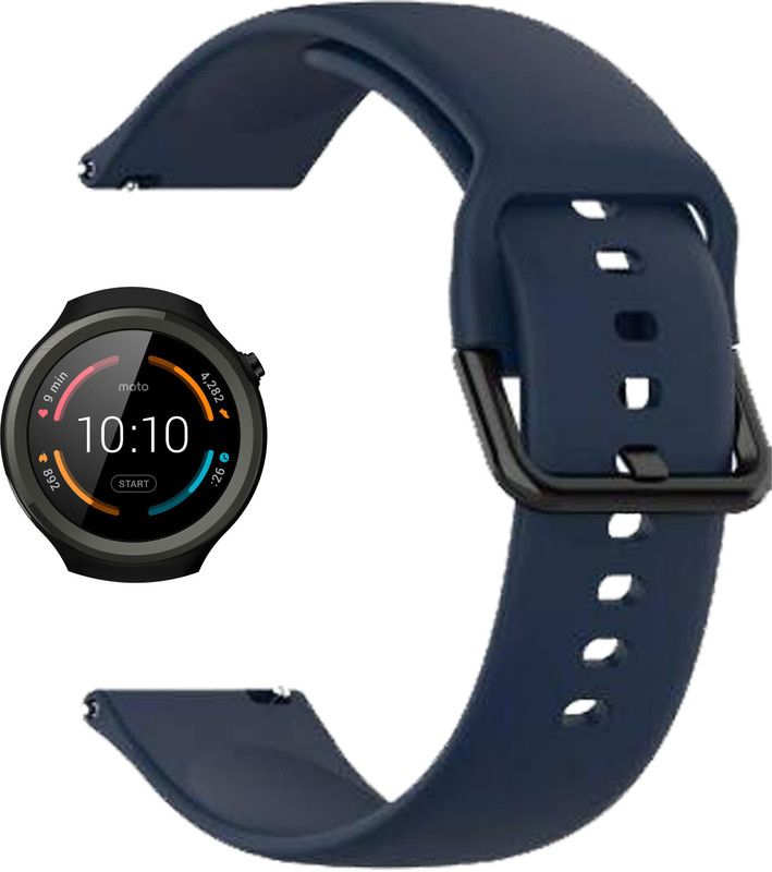 Appysun 360 Gen 2 Blue 22mm Buckle Smart Watch Strap  (Blue)