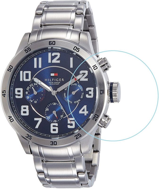 TAJ EXPRESSS Edge To Edge Screen Guard for Tommy Hilfiger Mens Watch - NATH1791053  (Pack of 1)