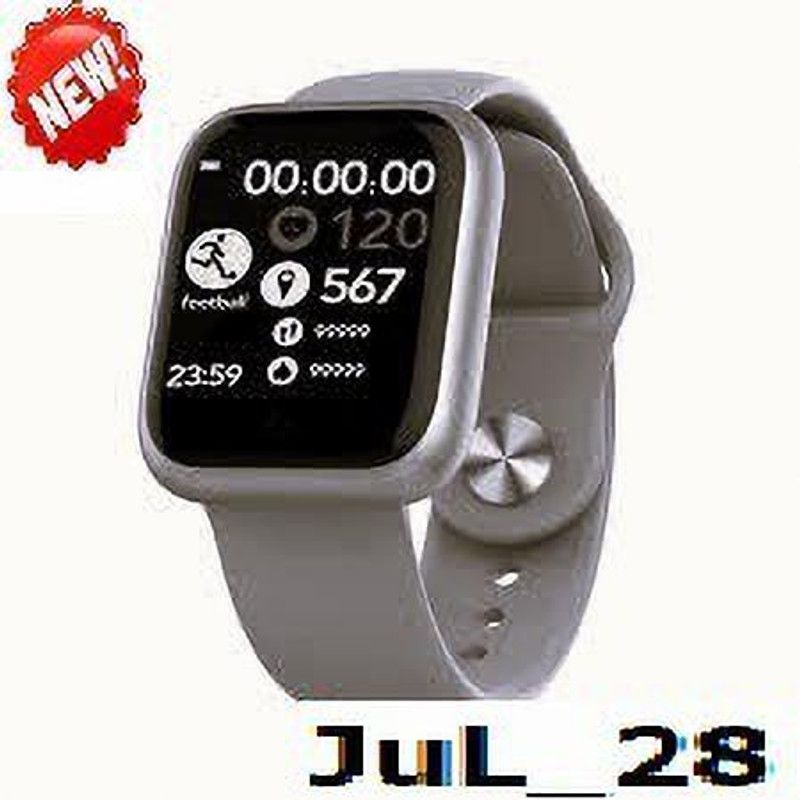 Jocoto S18 (D20) ADVANCE MULT FACES HEART RATE SMART WATCH BLACK(PACK OF 1) Smartwatch  (Black Strap, free)
