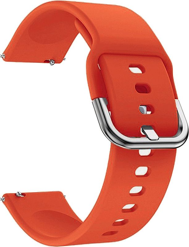 ACM Watch Strap Hook Belt for Strand By Obaku Smart Watch Smartwatch Orange Smart Watch Strap  (Orange)