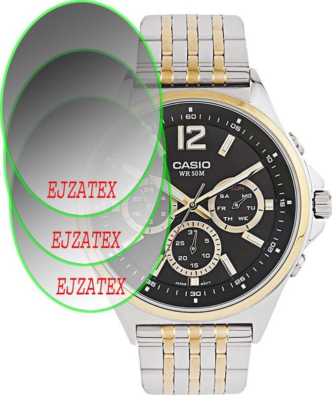 ejzatex Screen Guard for CASIO A959 ENTICER ANALOG WATCH  (Pack of 3)