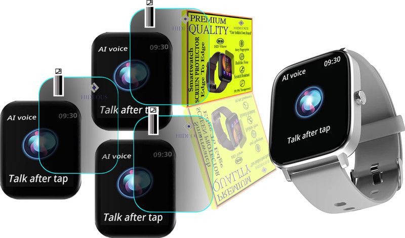HIDEOUS Screen Guard for NOISE ColorFit Icon 2.  (Pack of 3)