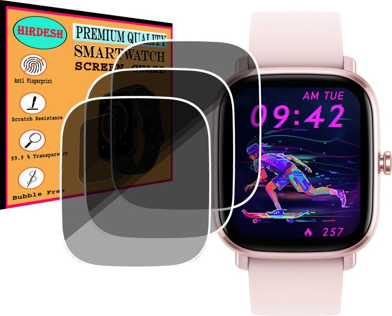 hirdesh Screen Guard for Amazfit GTS2 Mini  (Pack of 3)