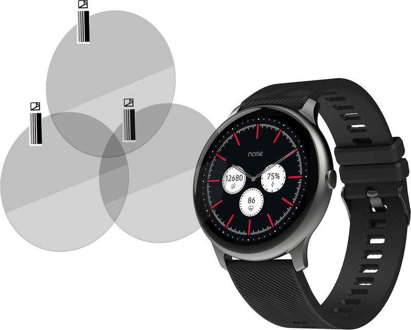 daffin Screen Guard for .NoiseFit Evolve Smartwatch  (Pack of 3)