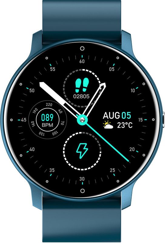 Skylia Strone Smartwatch  (Blue Strap, Free Size)