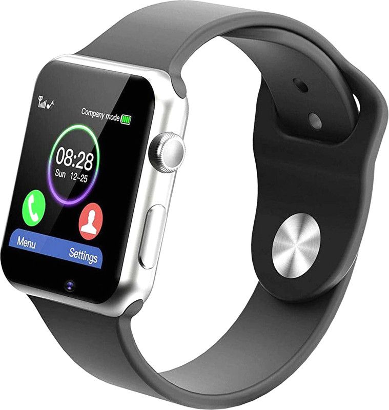 ODENTO A1 Smart Watch - Support Voice Calling/SIM/Memory Card/Camera/Bluetooth Smartwatch  (Black Strap, Free Size)