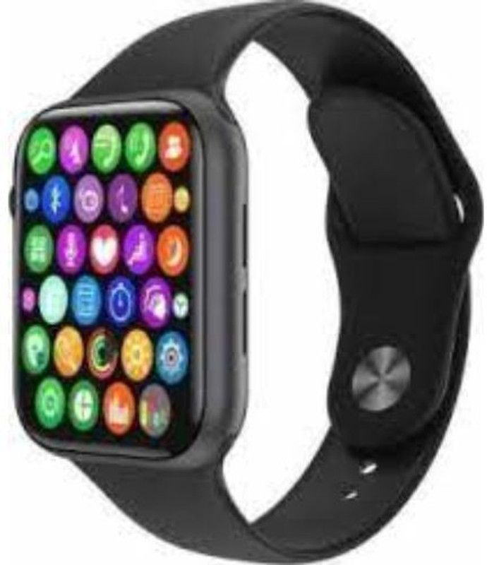 GUGGU BPZ_177Y T55 Smart Watch Smartwatch  (Black Strap, Free Size)