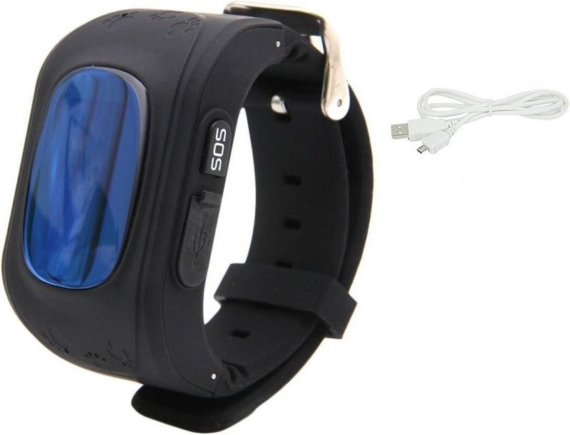 Bluebells India BEN-Q-50 Fitness Smartwatch  (Black Strap, Free Size)