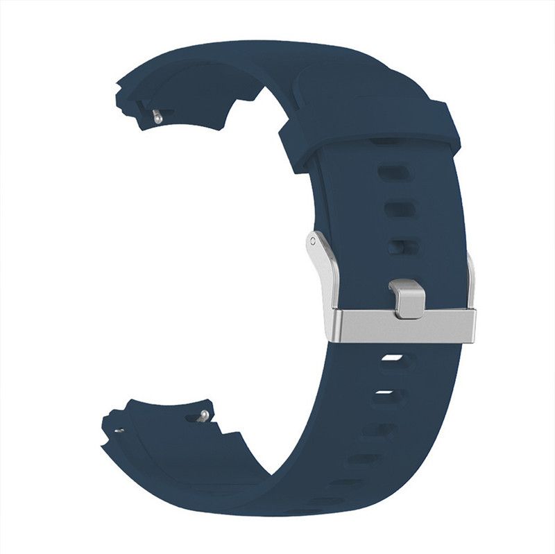 CellFAther Soft Silicone Replacement Watch Strap Wristband for Huami Amazfit Verge A1801 (Black Color) Smart Watch Strap  (Blue)