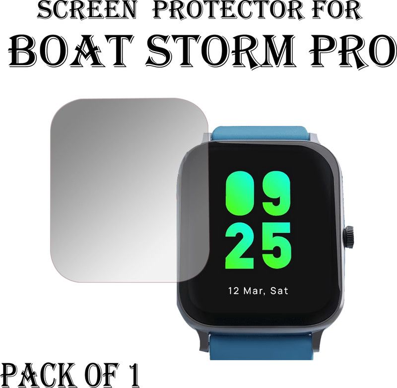 EJZATI Screen Guard for BOAT STORM PRO SMARTWATCH  (Pack of 1)