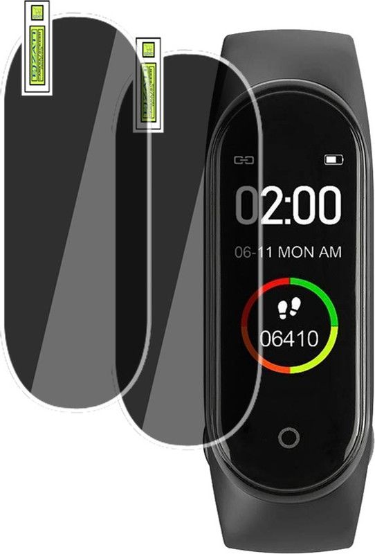 EJZATI Screen Guard for M4 smart watch Band SCREEN GUARD  (Pack of 2)