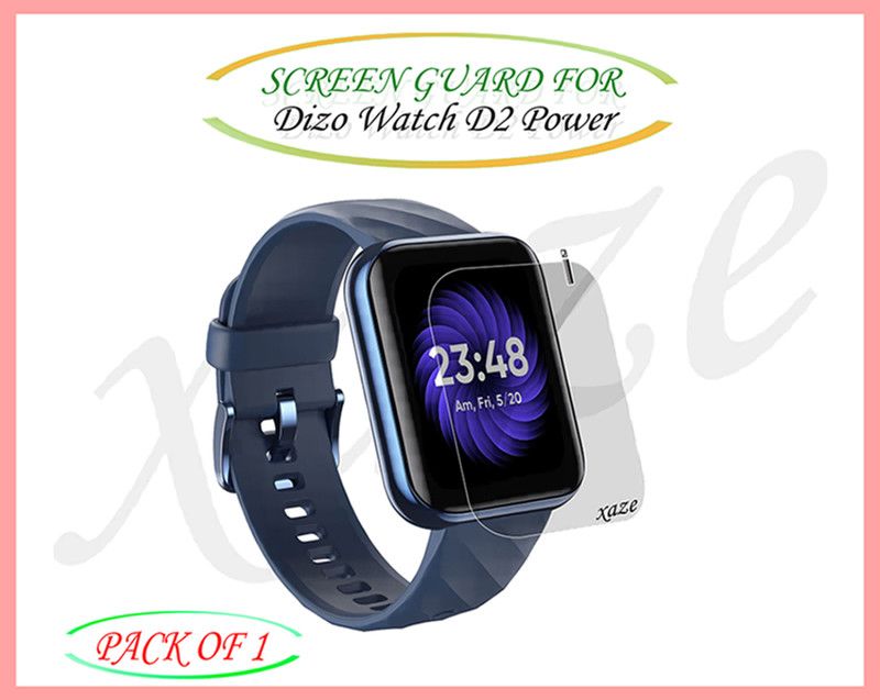 XAZE Screen Guard for Dizo Watch D2 Power Smartwatch  (Pack of 1)