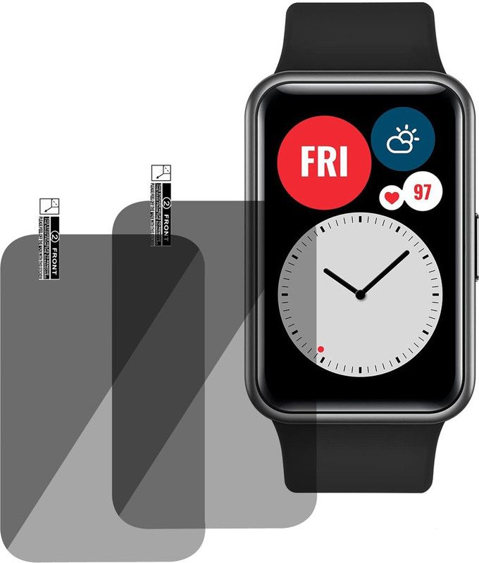 TXGO Screen Guard for Huawei Watch Fit Smartwatch  (Pack of 2)