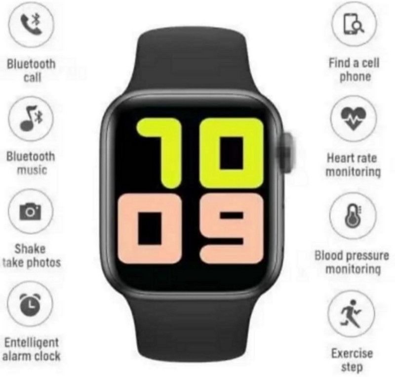 Raysx ANDROID 4G BLUETOOTH CALLING WATCH Smartwatch  (Black Strap, free)