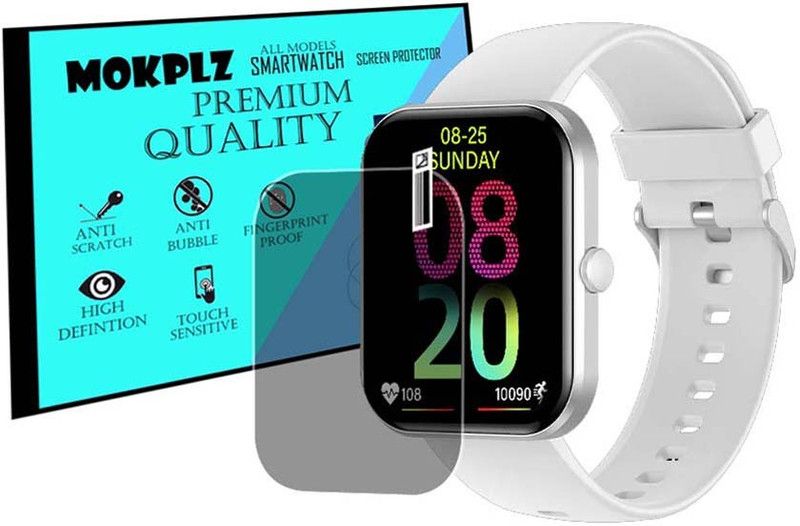 MOKPLZ Screen Guard for FIRE BOLTT TERMINATOR SMARTWATCH  (Pack of 1)