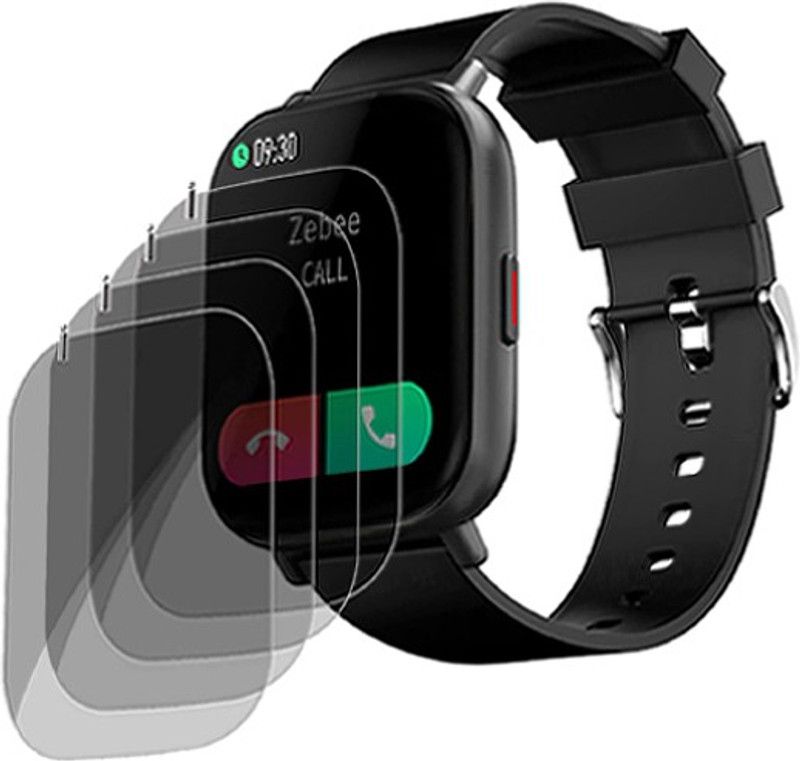 slwax Screen Guard for Zebronics Zeb-Cosmos Lv1 SMARTWATCH  (Pack of 4)