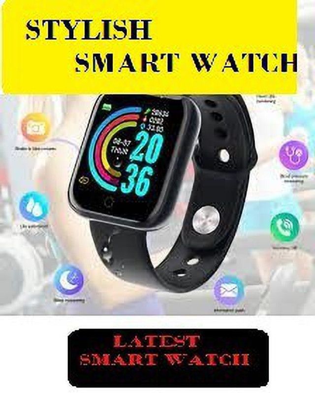 Stybits A272_A1 ADVANCE STEP COUNT STEP COUNT SMART WATCH BLACK(PACK OF 1) Smartwatch  (Black Strap, Free)