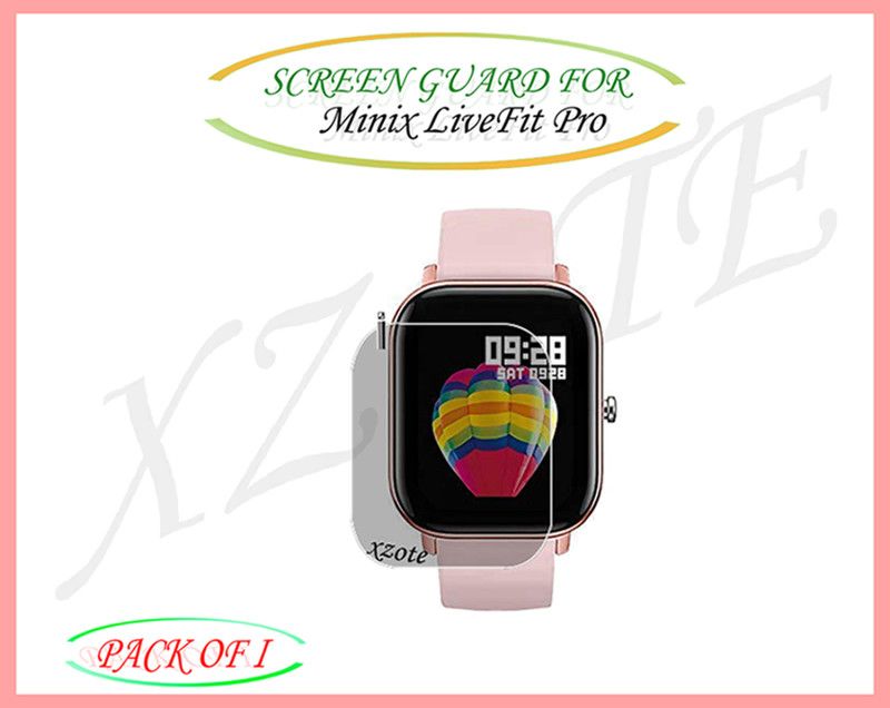 xzote Screen Guard for Minix LiveFit Pro Smartwatch  (Pack of 1)