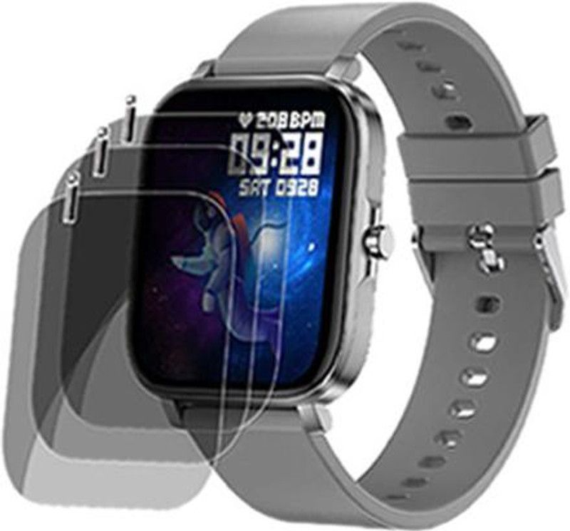 slwax Screen Guard for Fire-Bolt Epic SMARTWATCH  (Pack of 3)
