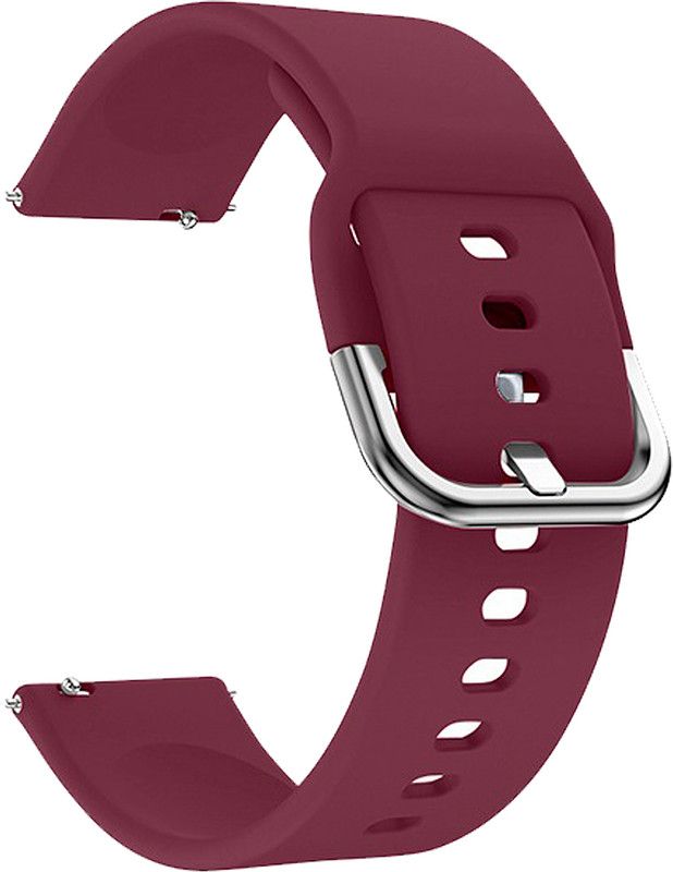 ACM Watch Strap Hook Belt for Maxx Sx24 Pro Smartwatch Band Purple Smart Watch Strap  (Purple)