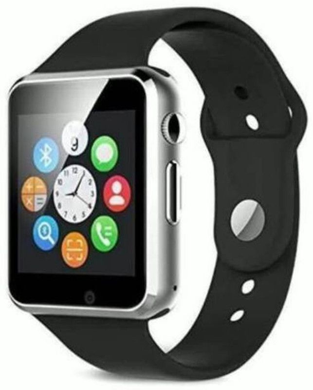 JAKCOM Android smart mobile 4G watchphone Smartwatch  (Black Strap, free)