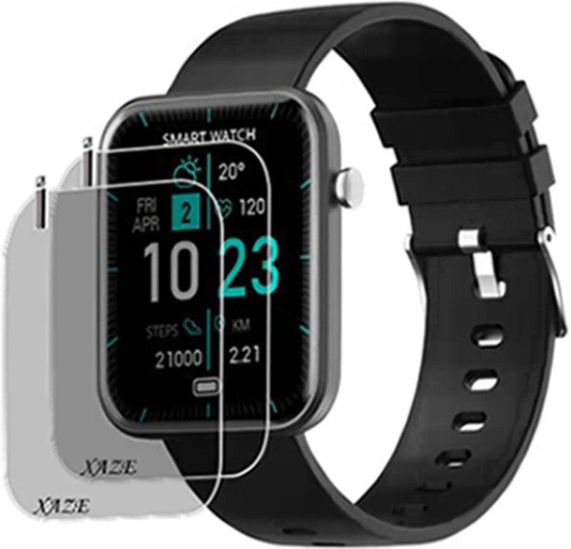 XAZE Screen Guard for Crossbeats Ignite Crux Smartwatch  (Pack of 2)