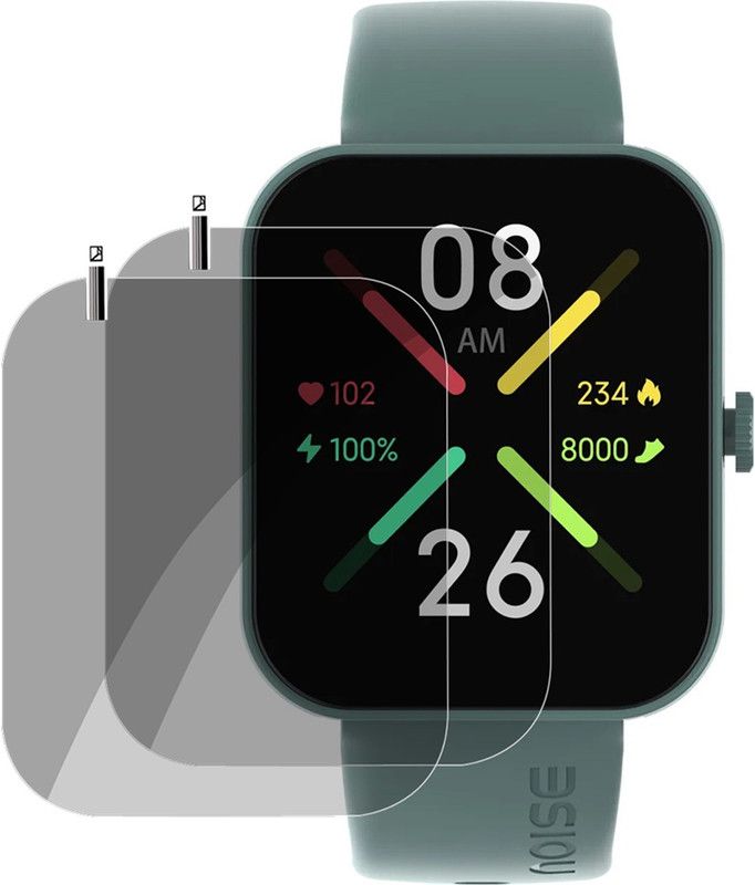 TZWE Screen Guard for Noise ColorFit Caliber 2 SMART WATCH SCREEN GUARD  (Pack of 2)