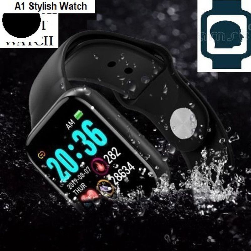 BYDYE -MA_NOV-Y68_141 Smartwatch  (Black Strap, Free)
