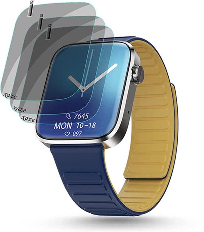 XAZE Screen Guard for Pebble Cosmos Prime Smartwatch  (Pack of 3)