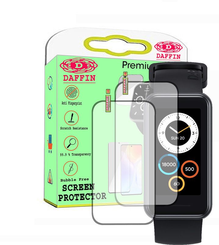 daffin Screen Guard for realme Band 2,  (Pack of 2)
