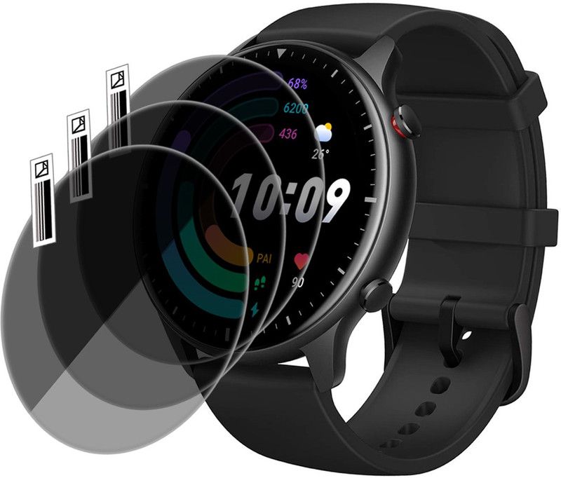 xzote Screen Guard for Amazfit GTR 2e SMART WATCH  (Pack of 3)