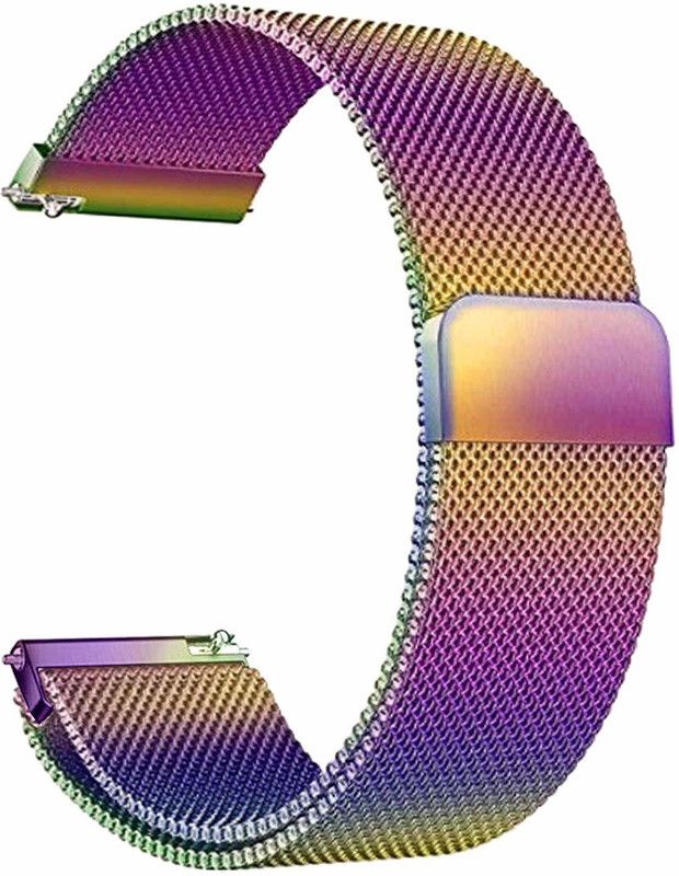 TECHWIND 18MM Metal Watch Strap Milanese Loop for FOSSIL Q SCARLET Smart Band Belt Smart Watch Strap  (Mullti Color)